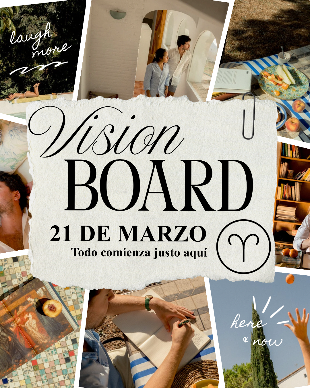 Flyer del encuentro de Aries del 21 de marzo de 2026
